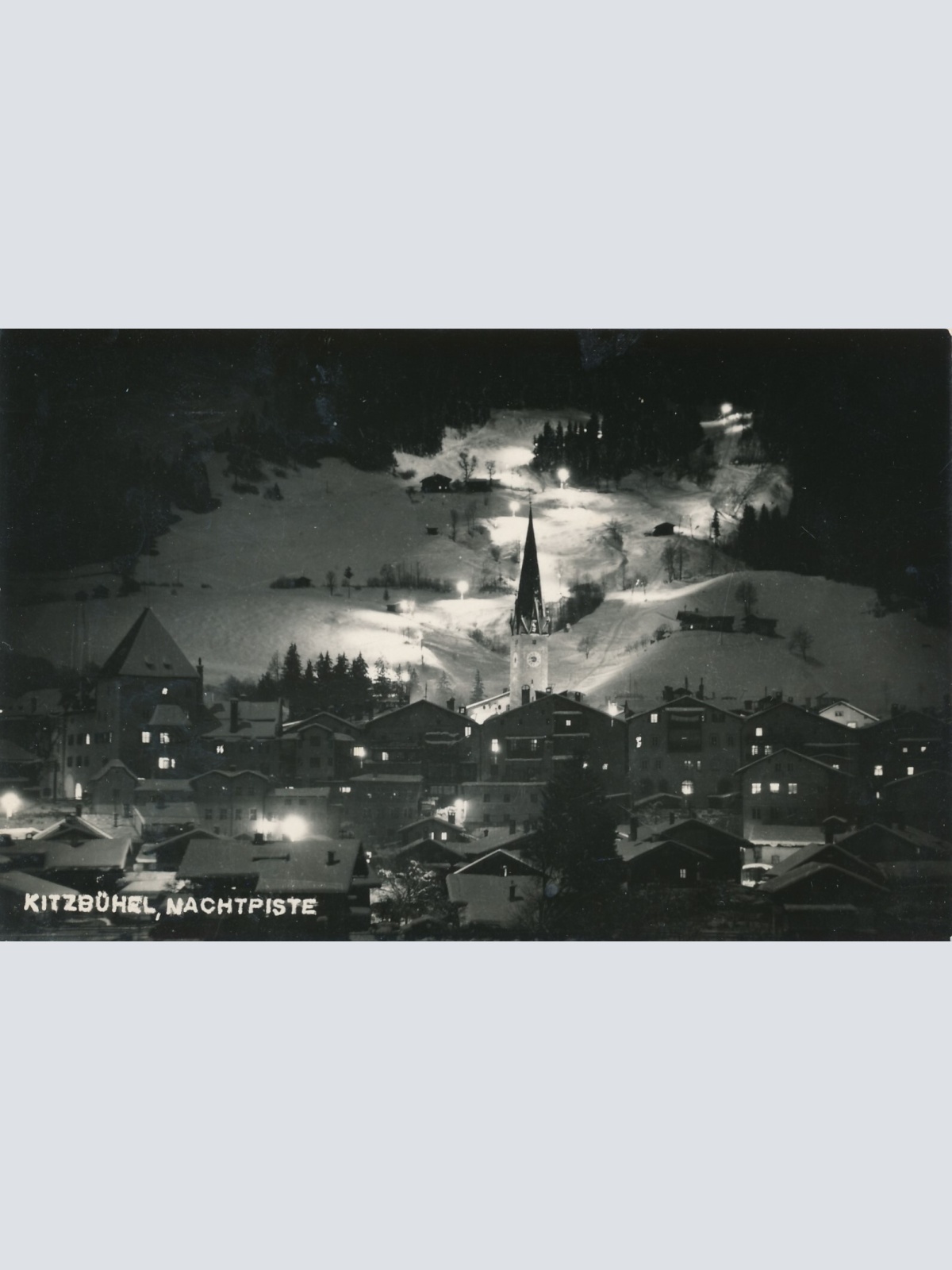 AK, Kitzbühel, Nachtpiste, Tirol (S1868)