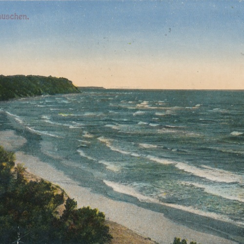 AK, Küste bei Rauschen, Samland, Russland (S1875)