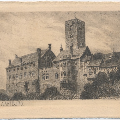 AK, Wartburg, Thüringen, Eisenach (S1855)