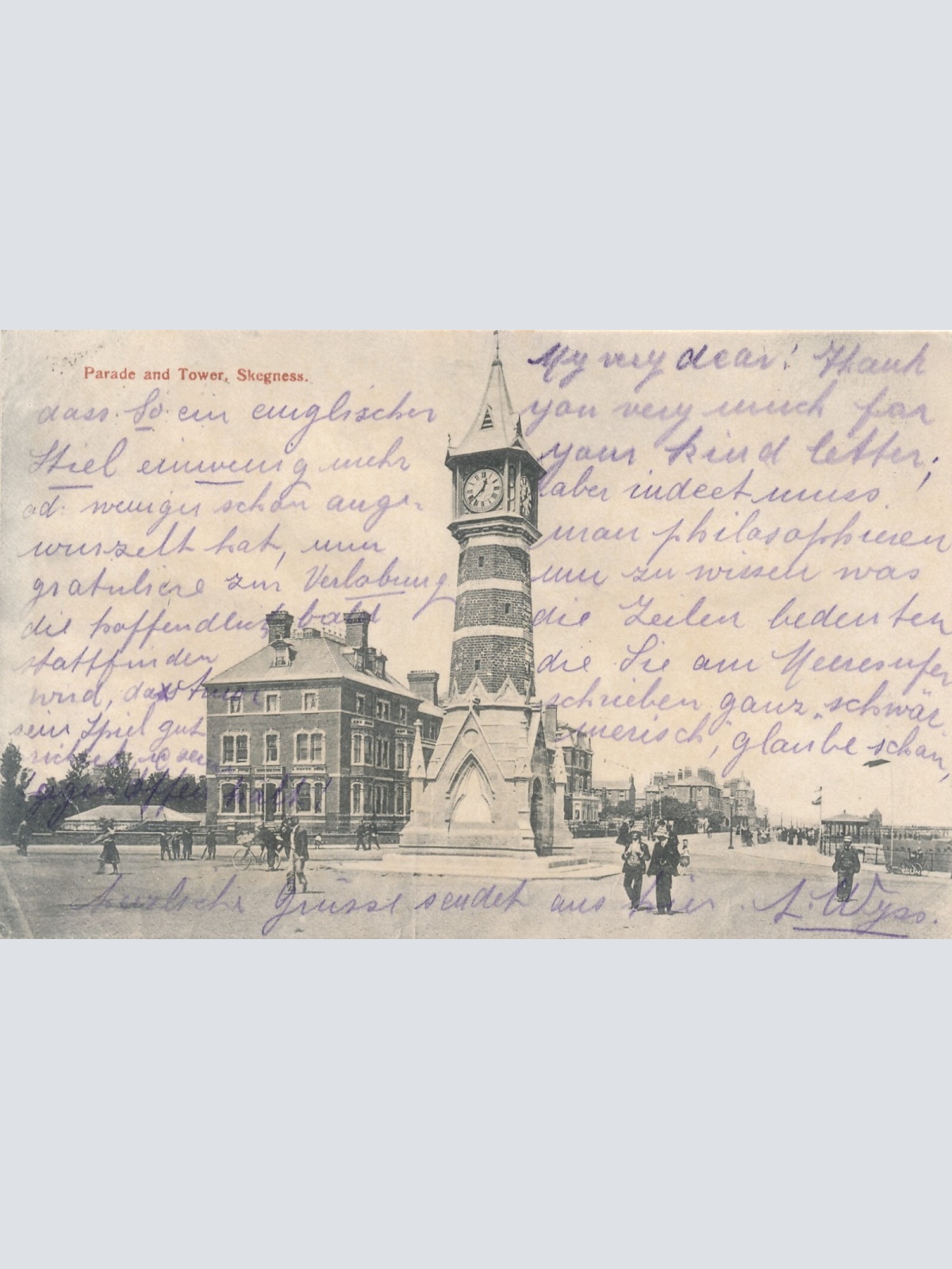 AK, Parade and Tower, Skegness (S1990)