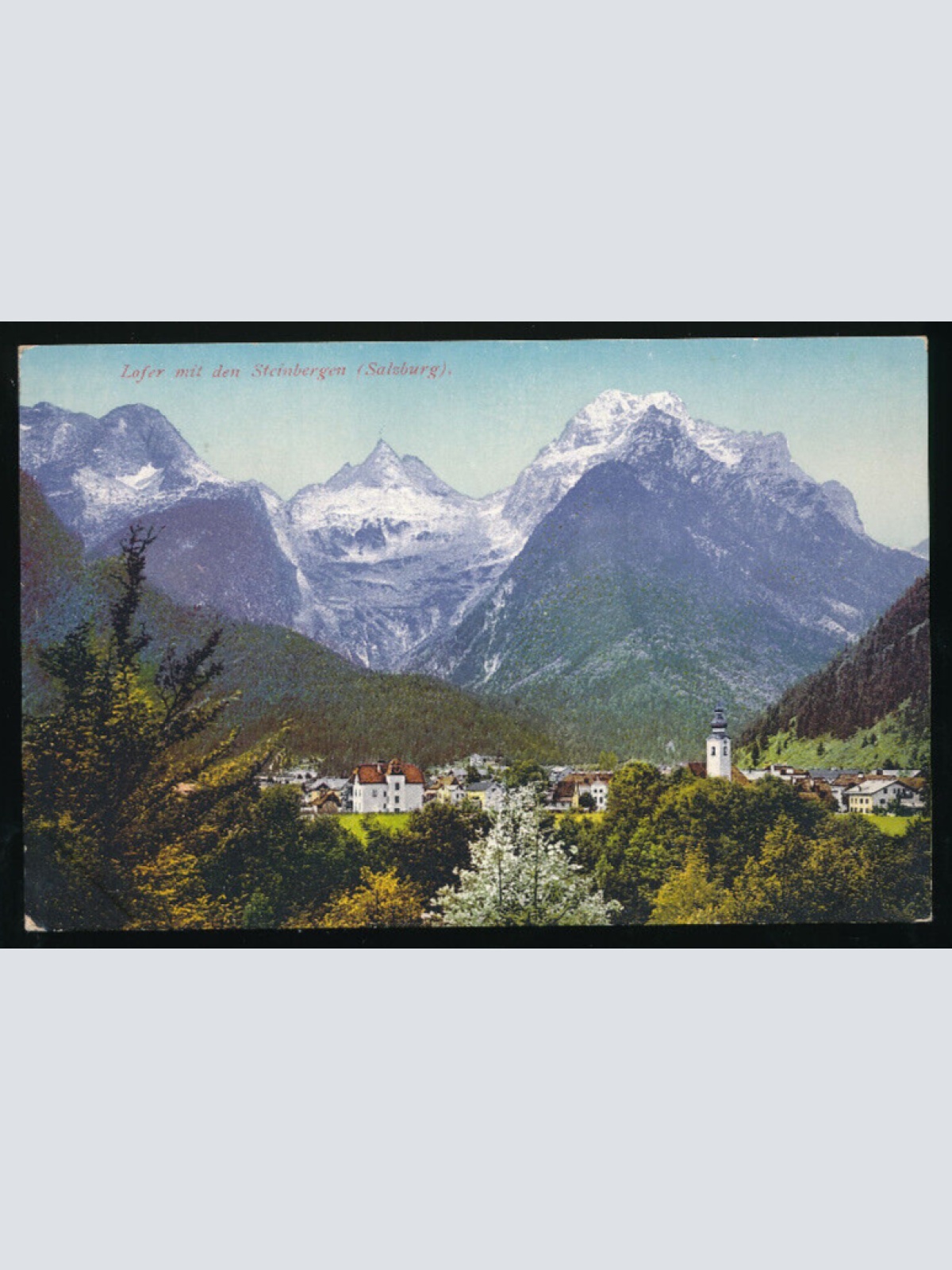 AK aus Lofer mit den Steinbergen Salzburg (6000)