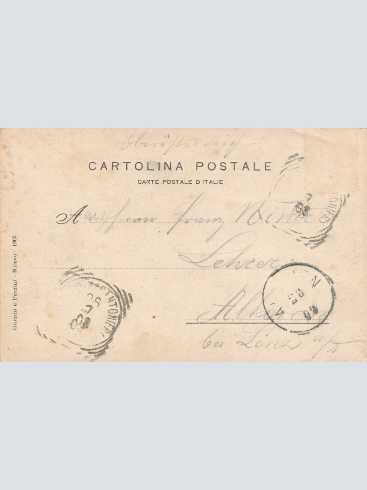 AK aus S.Maria e Pizzo Umbrail Italien (6276)