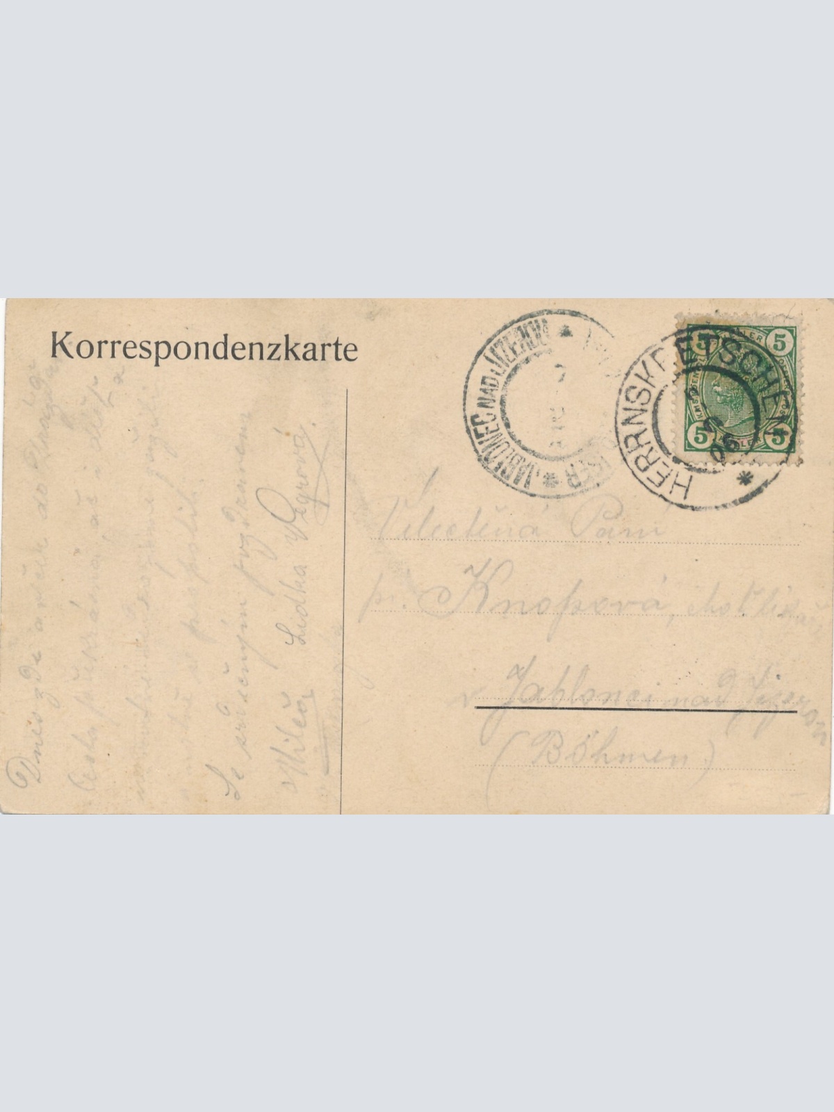 AK, Edmundsklamm, Böhm. Schweiz, Tschechien (S1761)