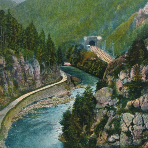 AK, Partie aus der Mähr. Schweiz, Tschechien (S1763)