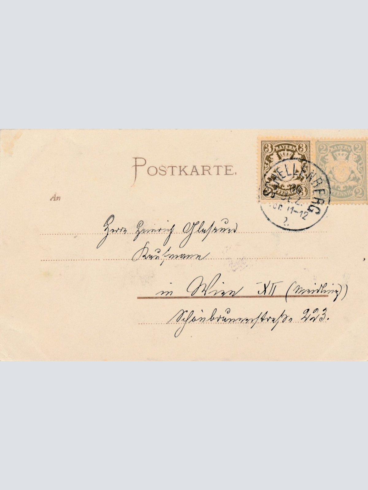 AK, Schellenberg, Bayern (S1811)