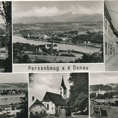 AK aus Persenbeug an der Donau Mehrbildkarte Niederösterreich (6286)