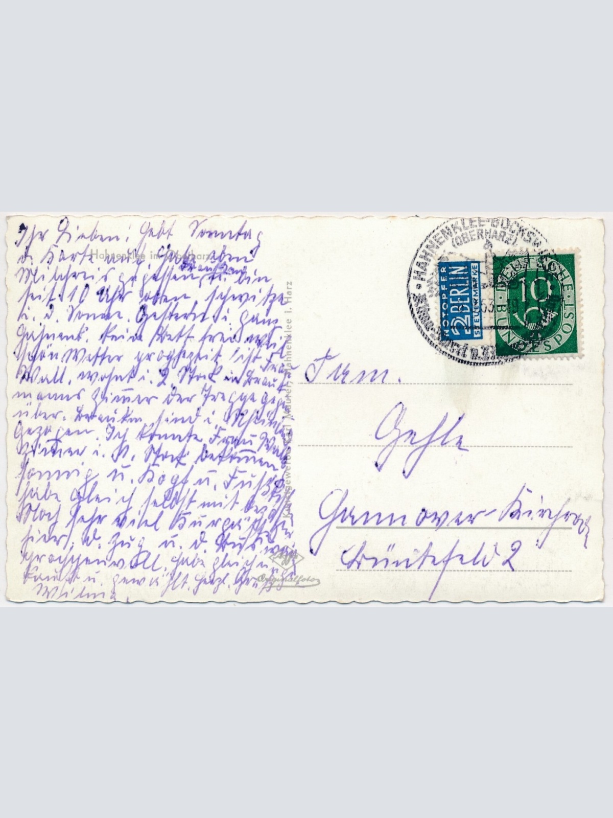 AK, Hahnenklee im Oberharz, Niedersachsen (S1747)