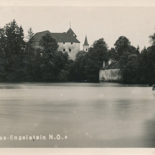 AK vom Schloss Engelstein Niederösterreich (6285)