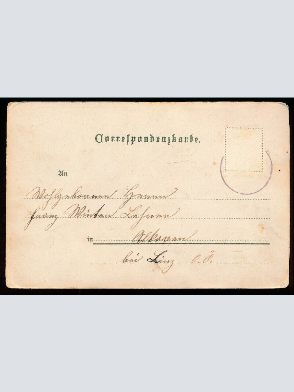 Litho - Karte gruss vom Hallstättersee Oberösterreich (6007)