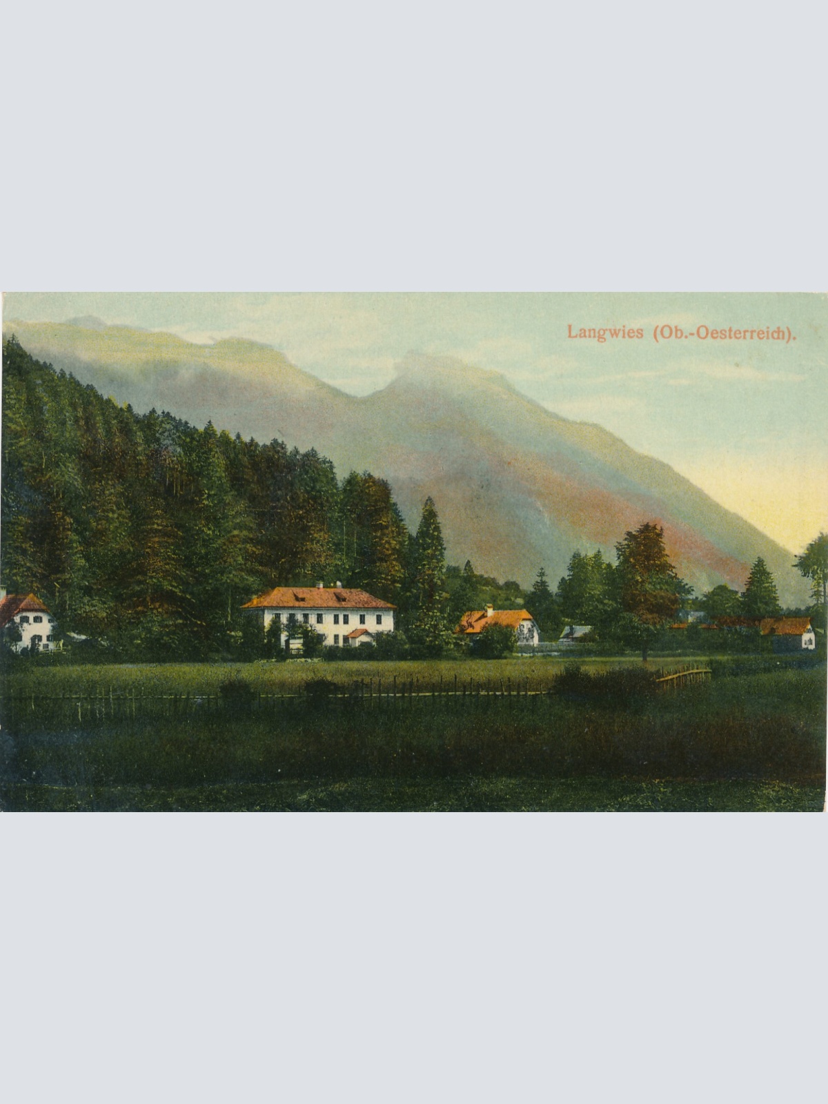 AK aus Langwies Oberösterreich (6188)