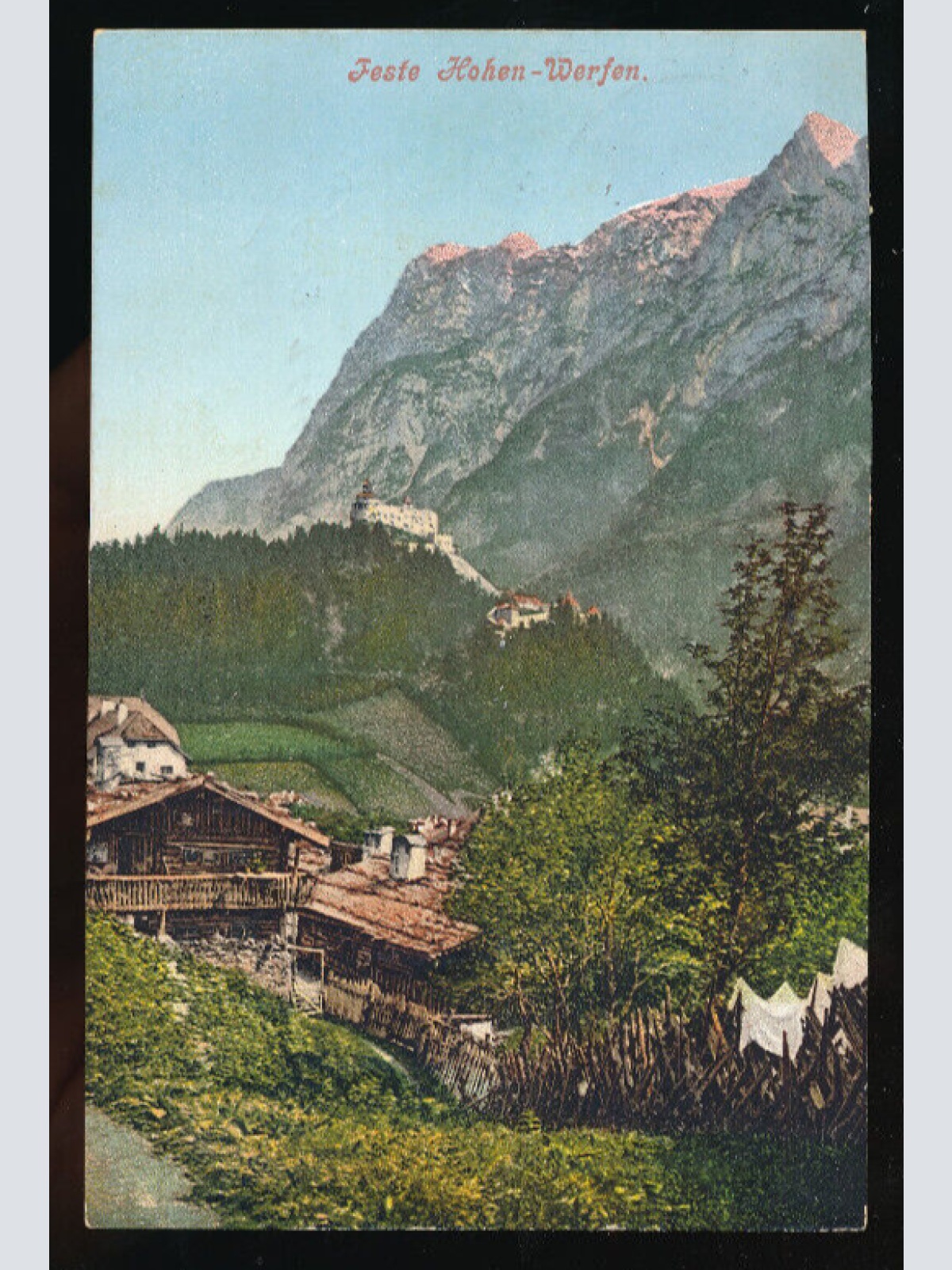 AK Feste Hohen - Werfen Salzburg (5992)