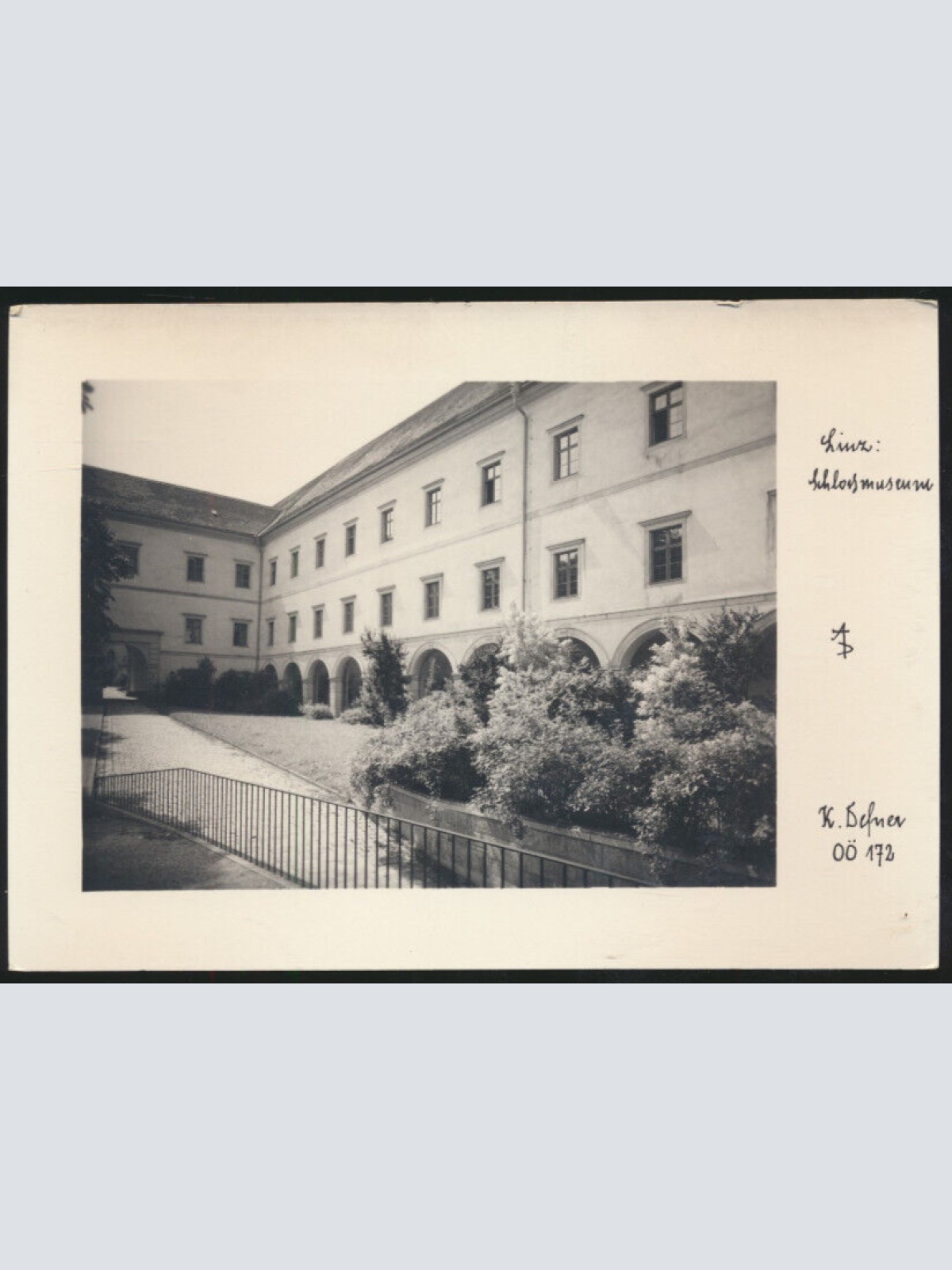 AK aus Linz mit Schlossmuseum Oberösterreich (6231)