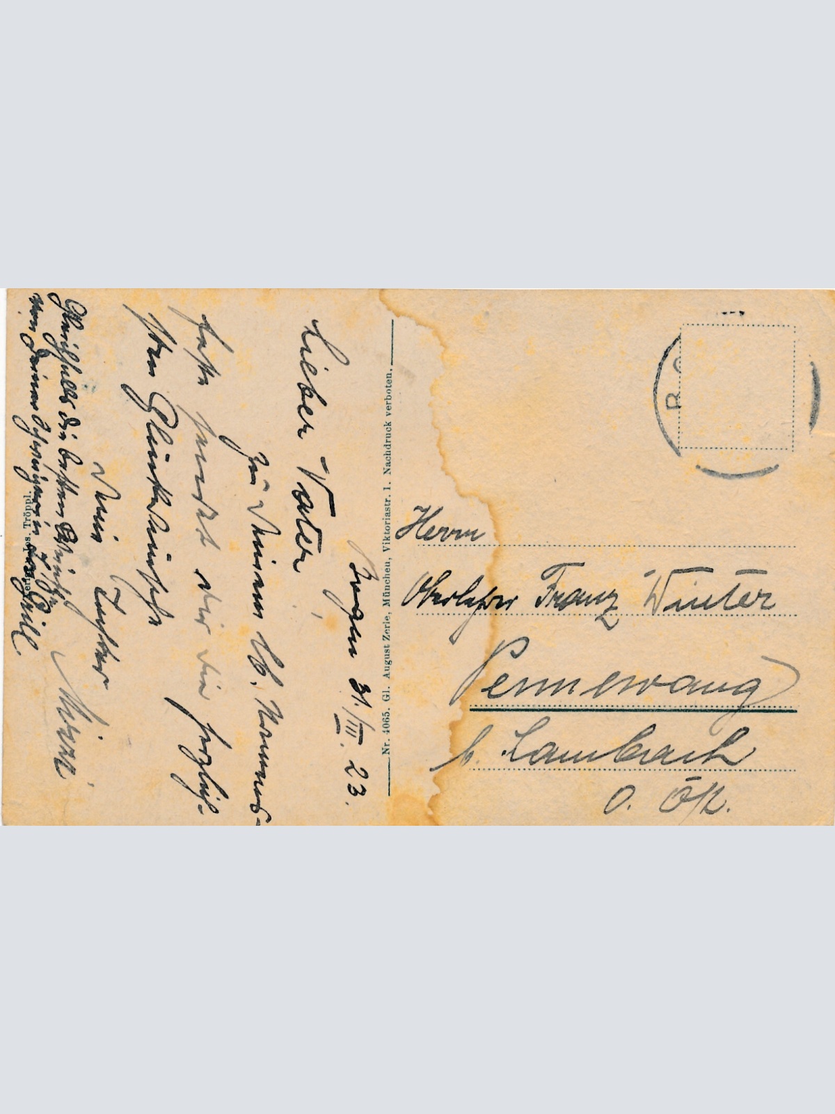 AK aus Bogen Bayern (6250)