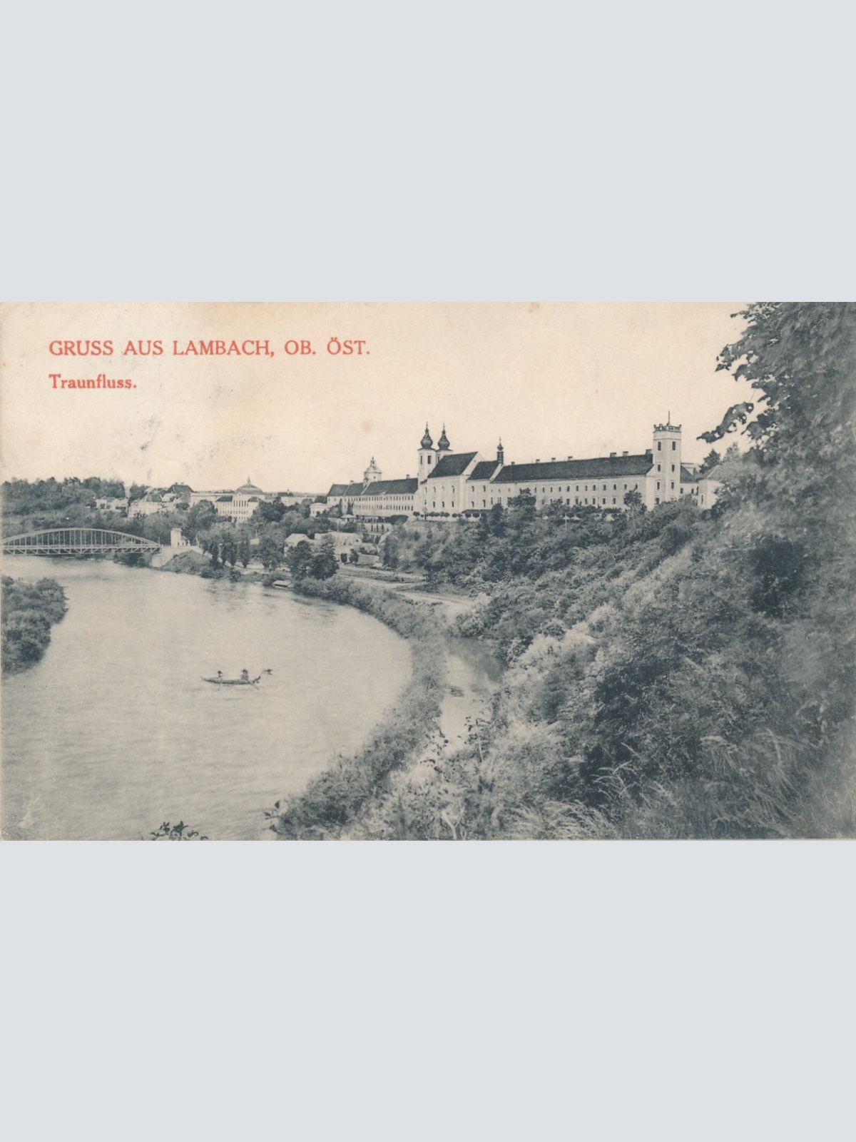 AK gruss aus Lambach Oberösterreich (6478)