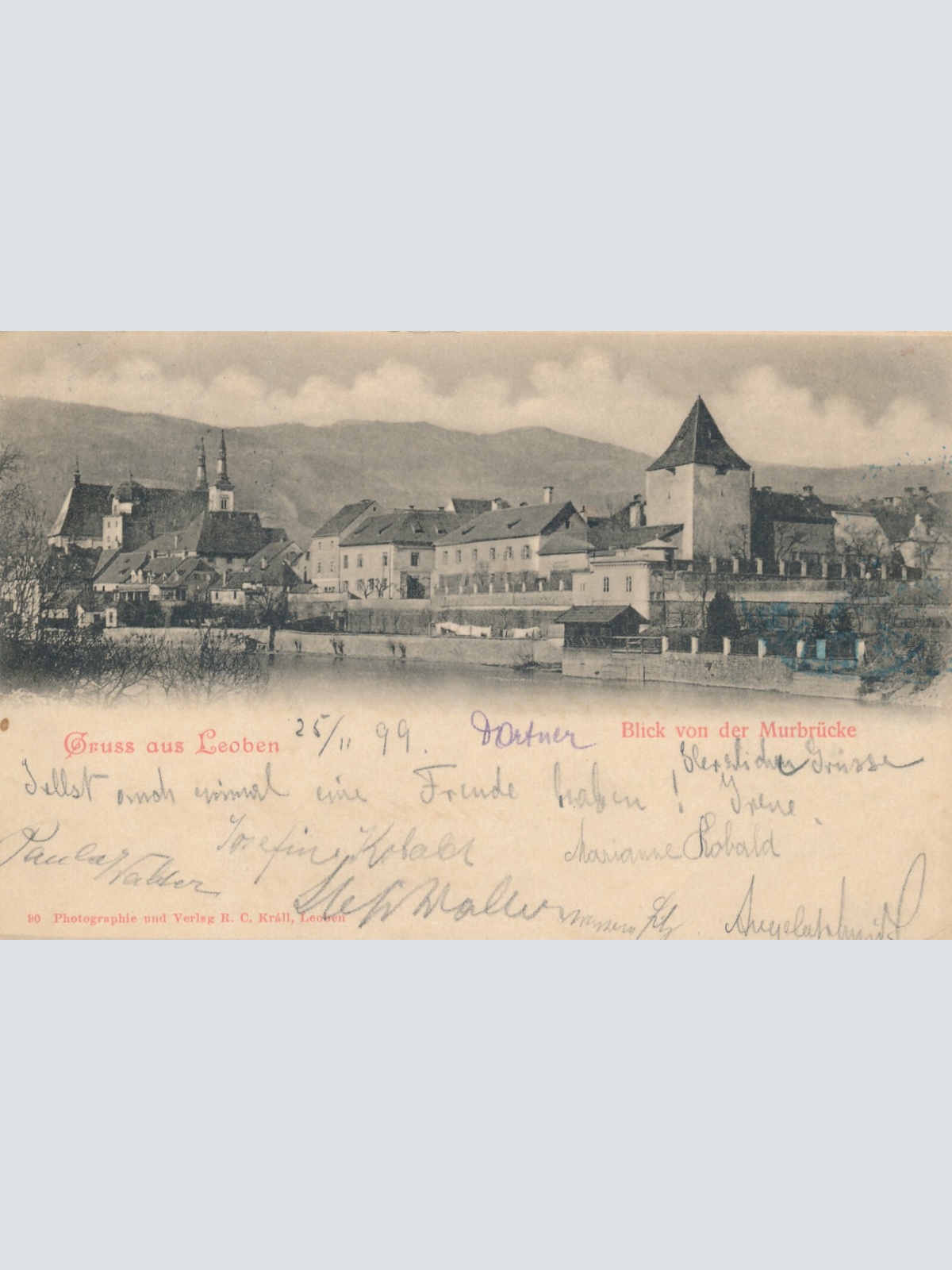 AK aus Leoben Stmk  (6359)