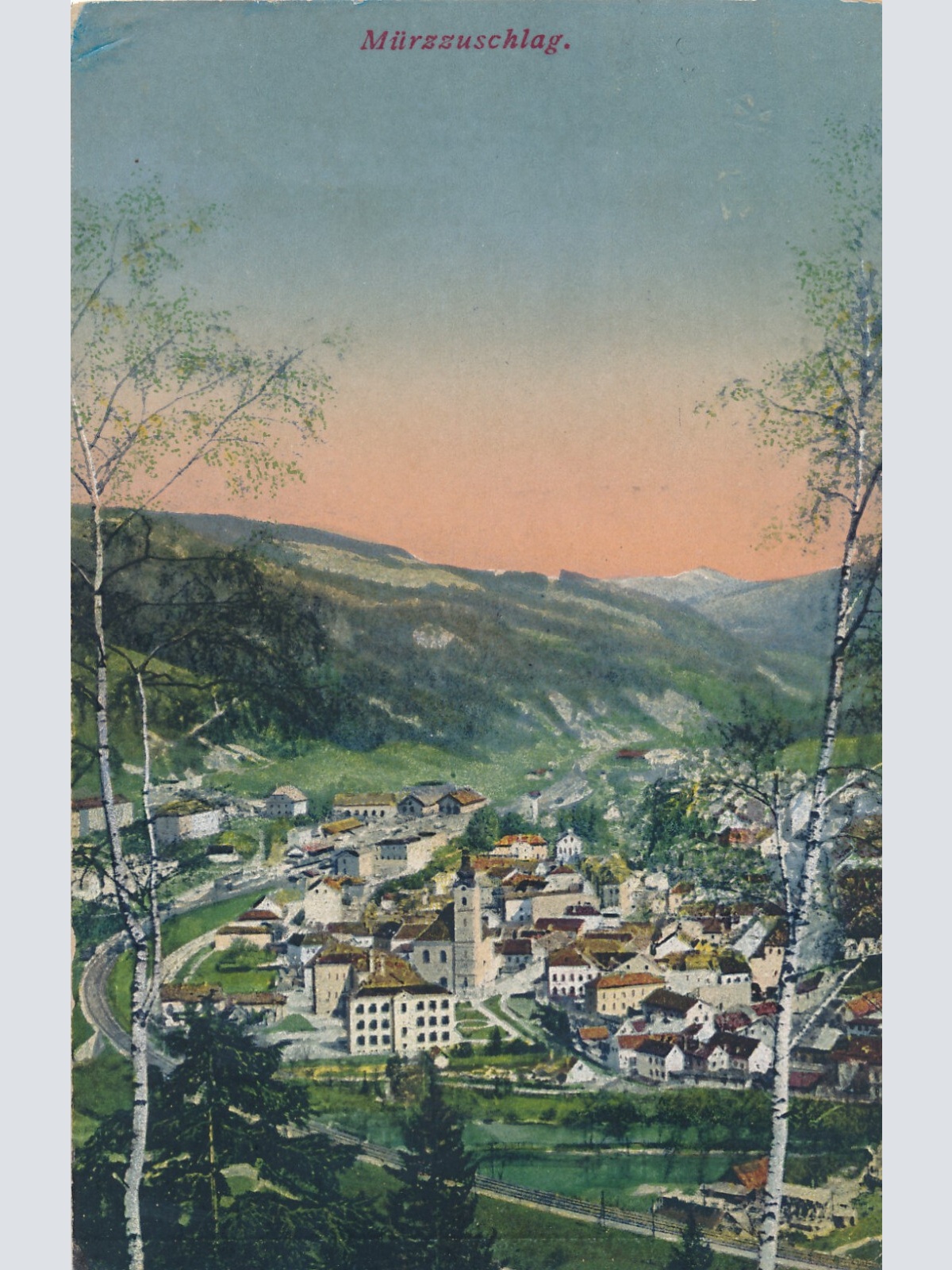 AK aus Mürzzuschlag Stmk  (6351)