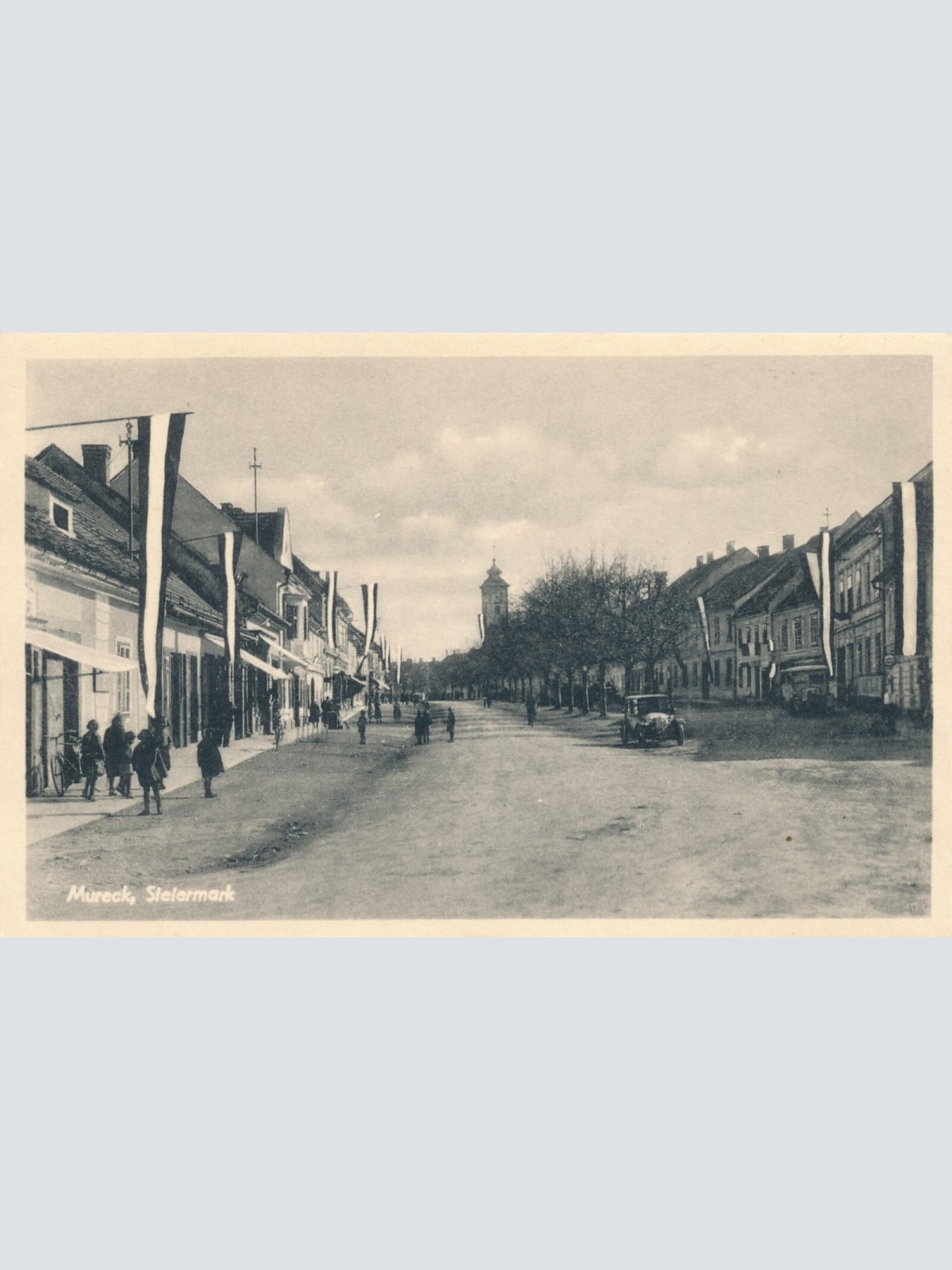 AK aus Mureck Strassenansicht Stmk  (6353)