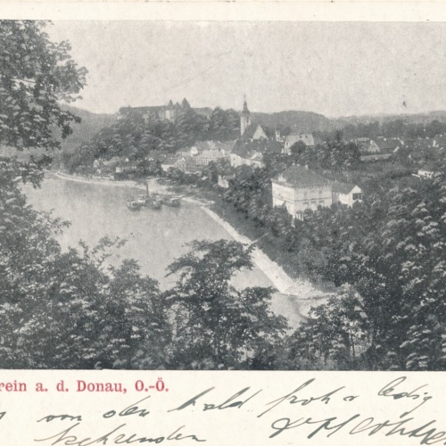 AK aus Grein an der Donau Oberösterreich (6787)