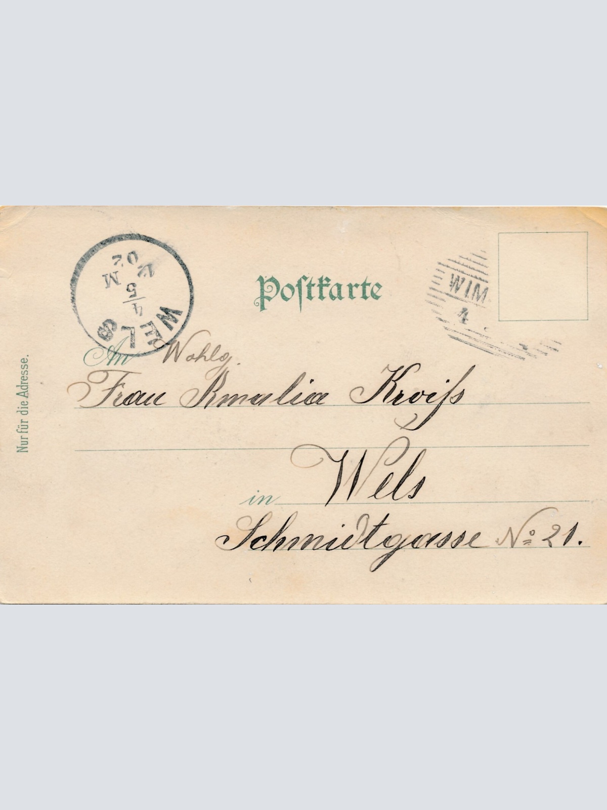 AK gruss aus Wimsbachs vorzeit mit Burg Meidharting Oberösterreich (6778)