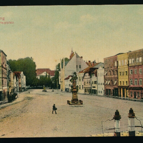 AK aus Eferding Hauptplatz Oberösterreich (6039)