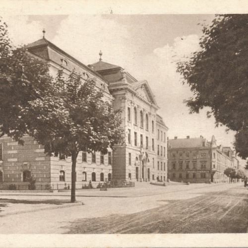 AK aus Leoben mit Montanistische Hochschule Steiermark (7043)