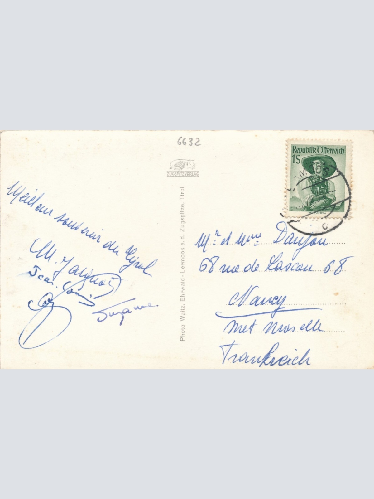 AK aus Lermoos Tirol (6937)