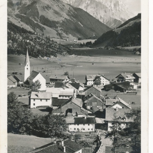 AK aus Bichlbach mit Zugspitze Tirol (6949)