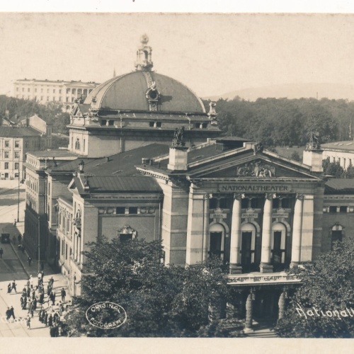 AK aus Oslo Nationalteatret Norwegen (7346)