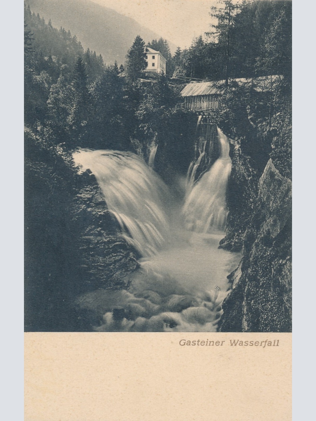 AK vom Gasteiner Wasserfall (7336)