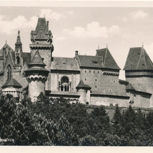 AK von der Burg Kreuzenstein Niederösterreich (7412)