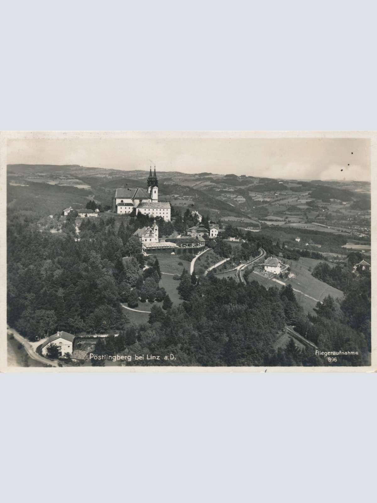 AK vom Pöstlingberg bei Linz Oberösterreich (6672)