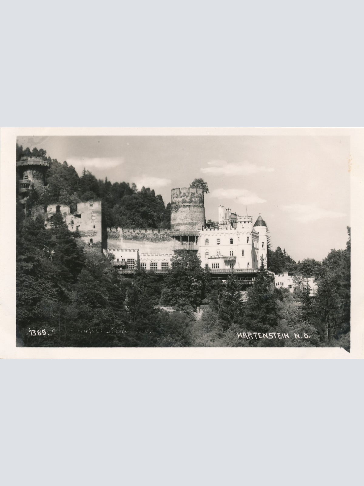 AK von der Burg Hartenstein Niederösterreich (7415)