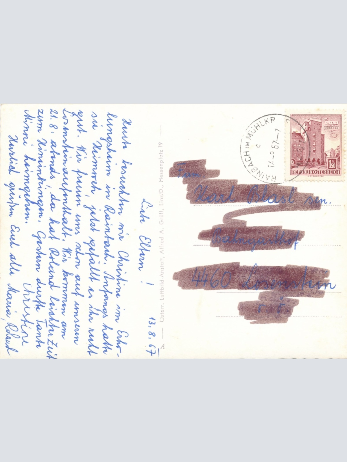 AK aus Rainbach Mehrbildkarte Oberösterreich (6679)