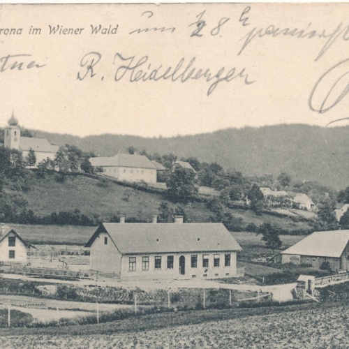 AK aus St.Corona im Wiener Wald Niederösterreich (7406)