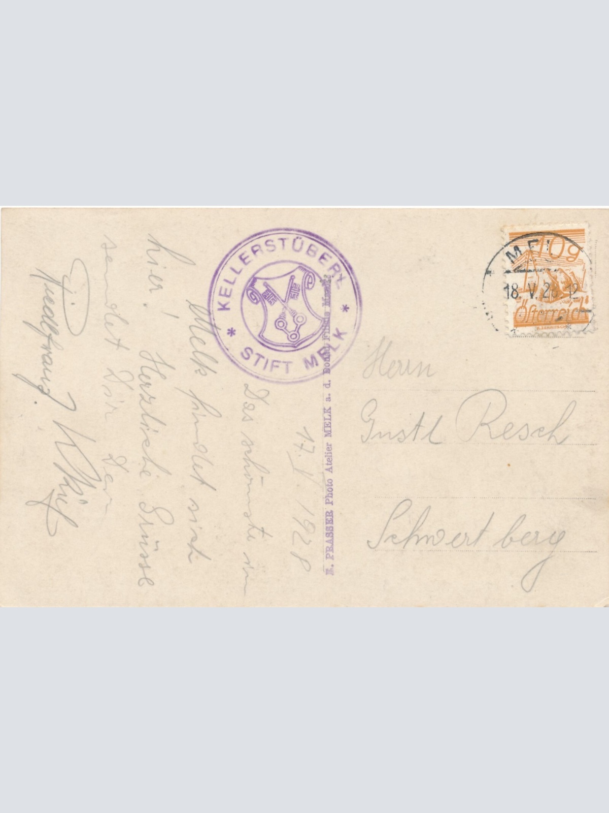 AK aus Melk Kellerstüberl Niederösterreich (7396)