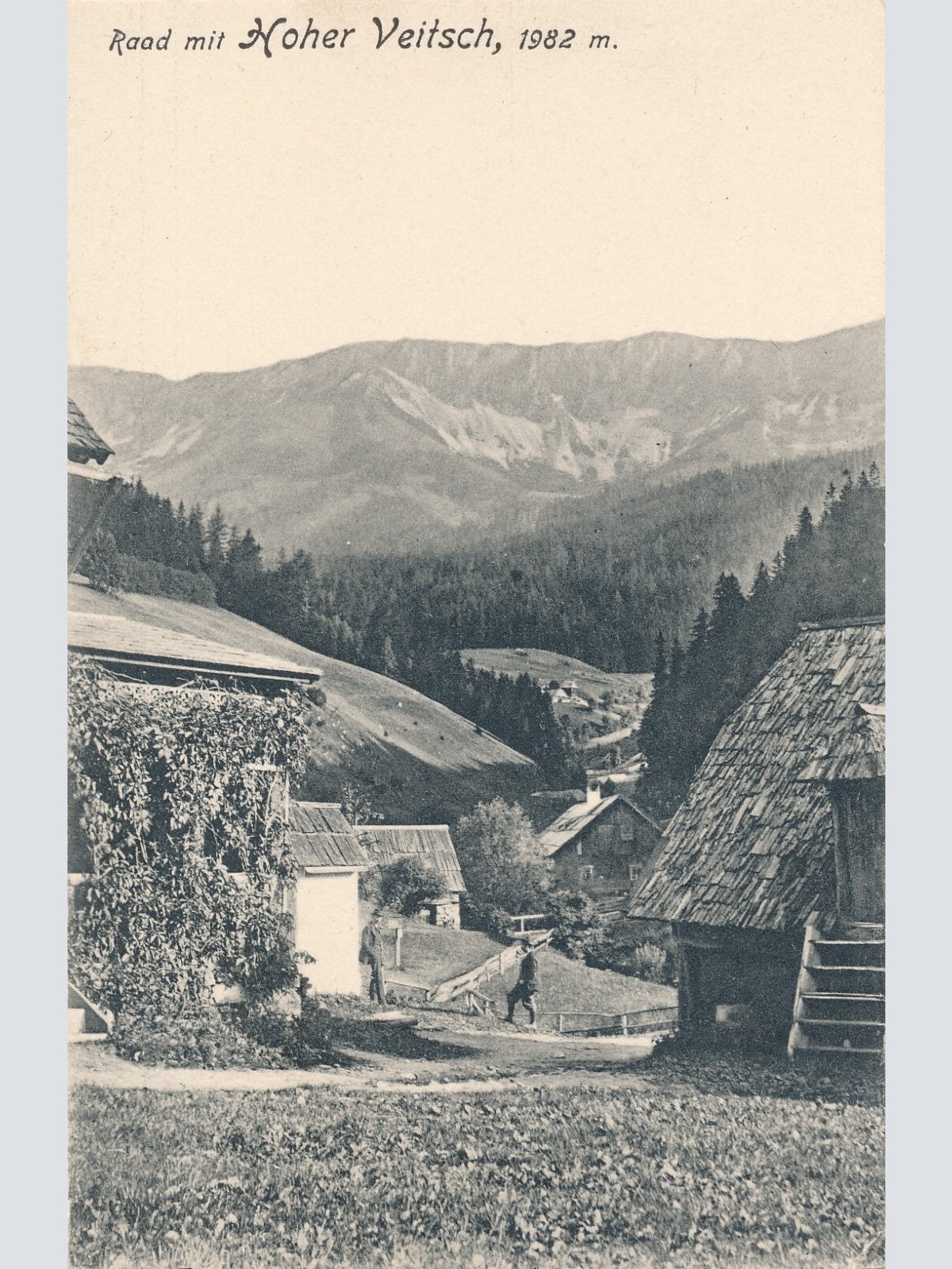 AK aus Raad mit Hoher Veitsch Steiermark (7288)