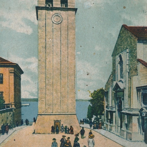 AK aus Pola Domkirche Chiesa del Duomo Kroatien (7281)