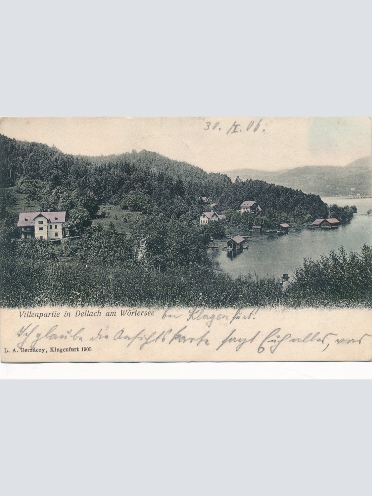 AK aus Dellach Villenviertel Kärnten (7494)