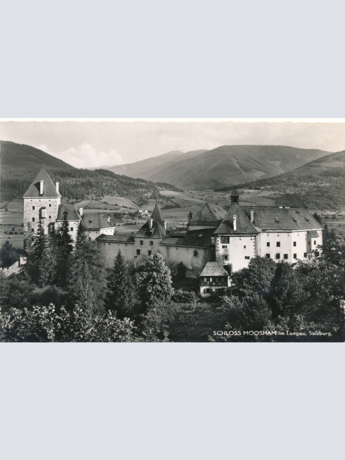 AK vom Schloss Moosham im Lungau Salzburg (7485)