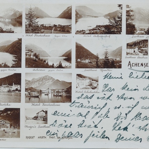 AK grüsse vom Achensee Mehrbildkarte Tirol (7507)