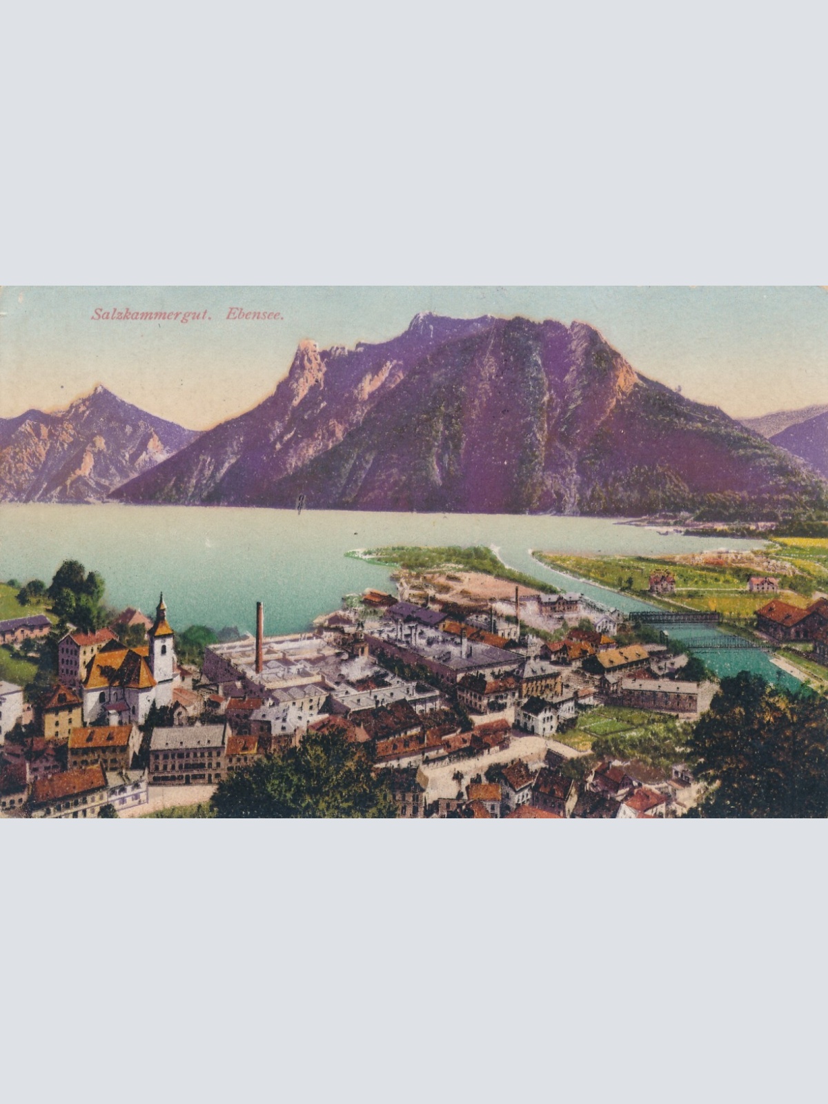 AK aus Ebensee Oberösterreich (7446)