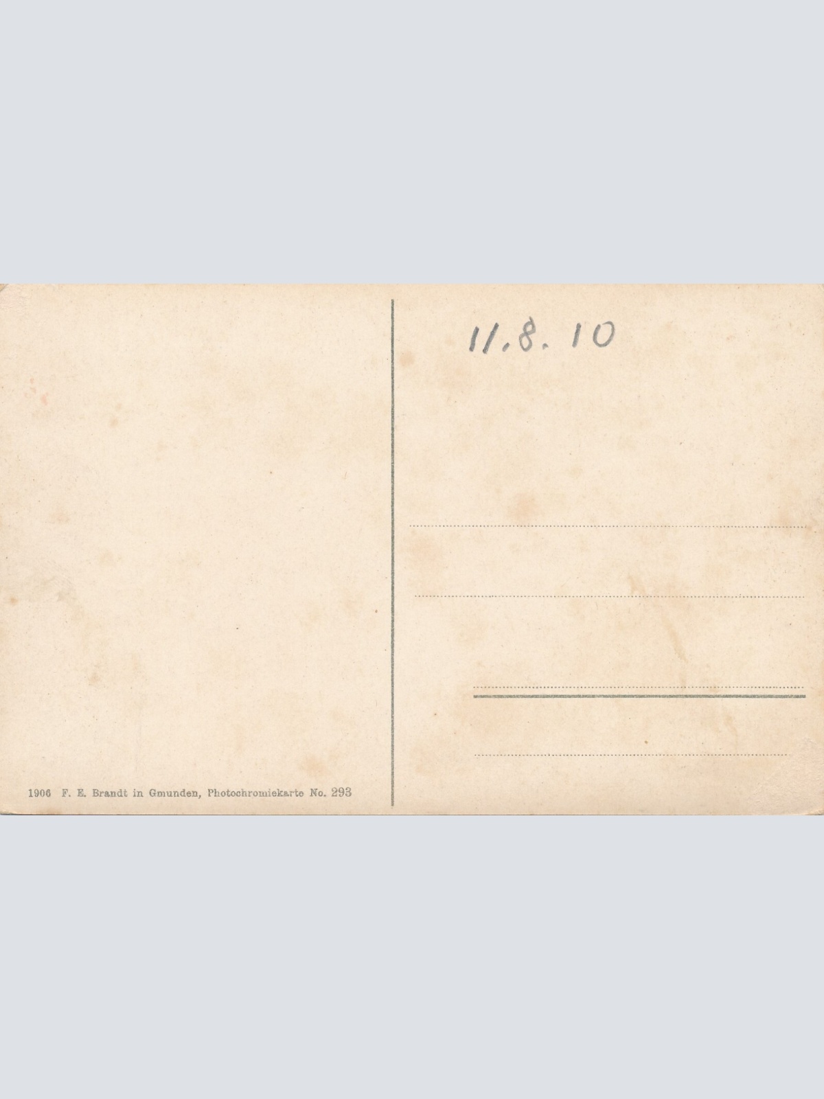 AK aus Bad Ischl Kaiserliche Villa Oberösterreich (7433)