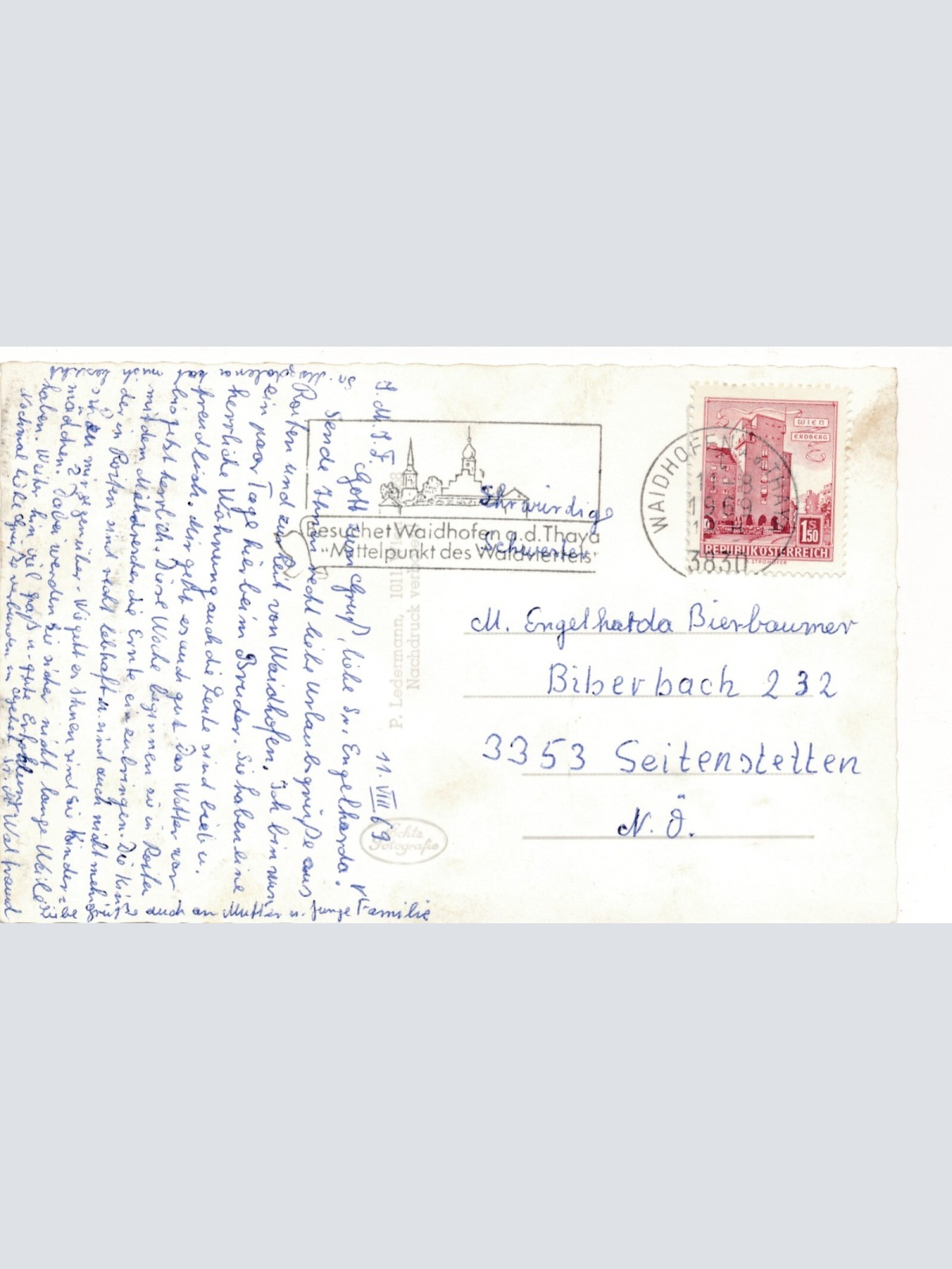 AK vom Schloss Rappottenstein Niederösterreich (7422)