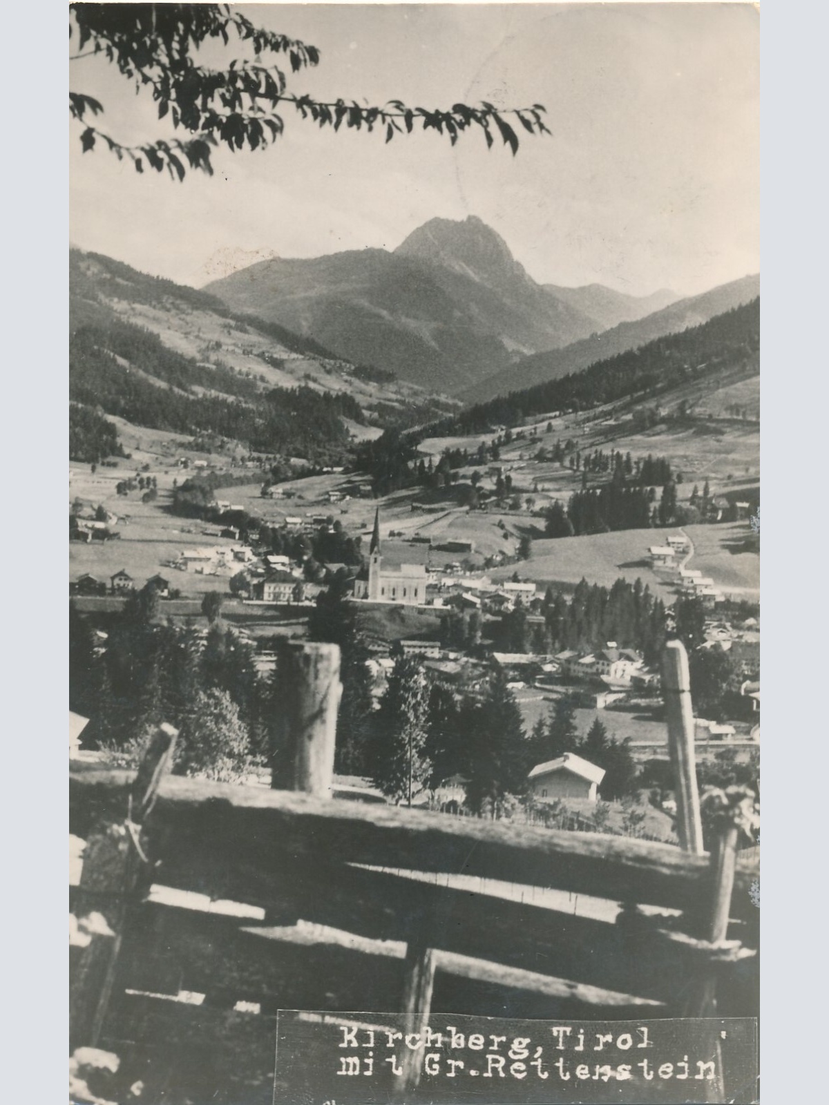 AK aus Kirchberg mit Rettenstein Tirol (7429)