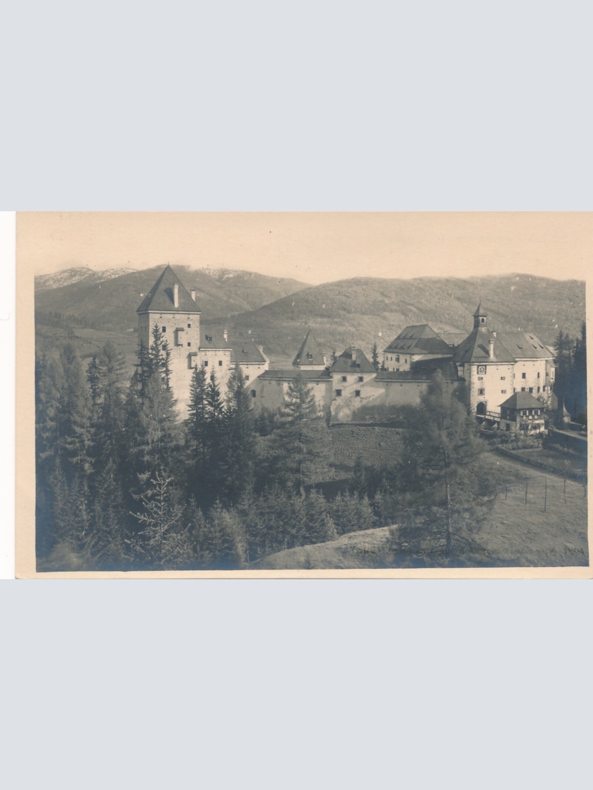 AK vom Schloss Moosham im Lungau Salzburg (7478)