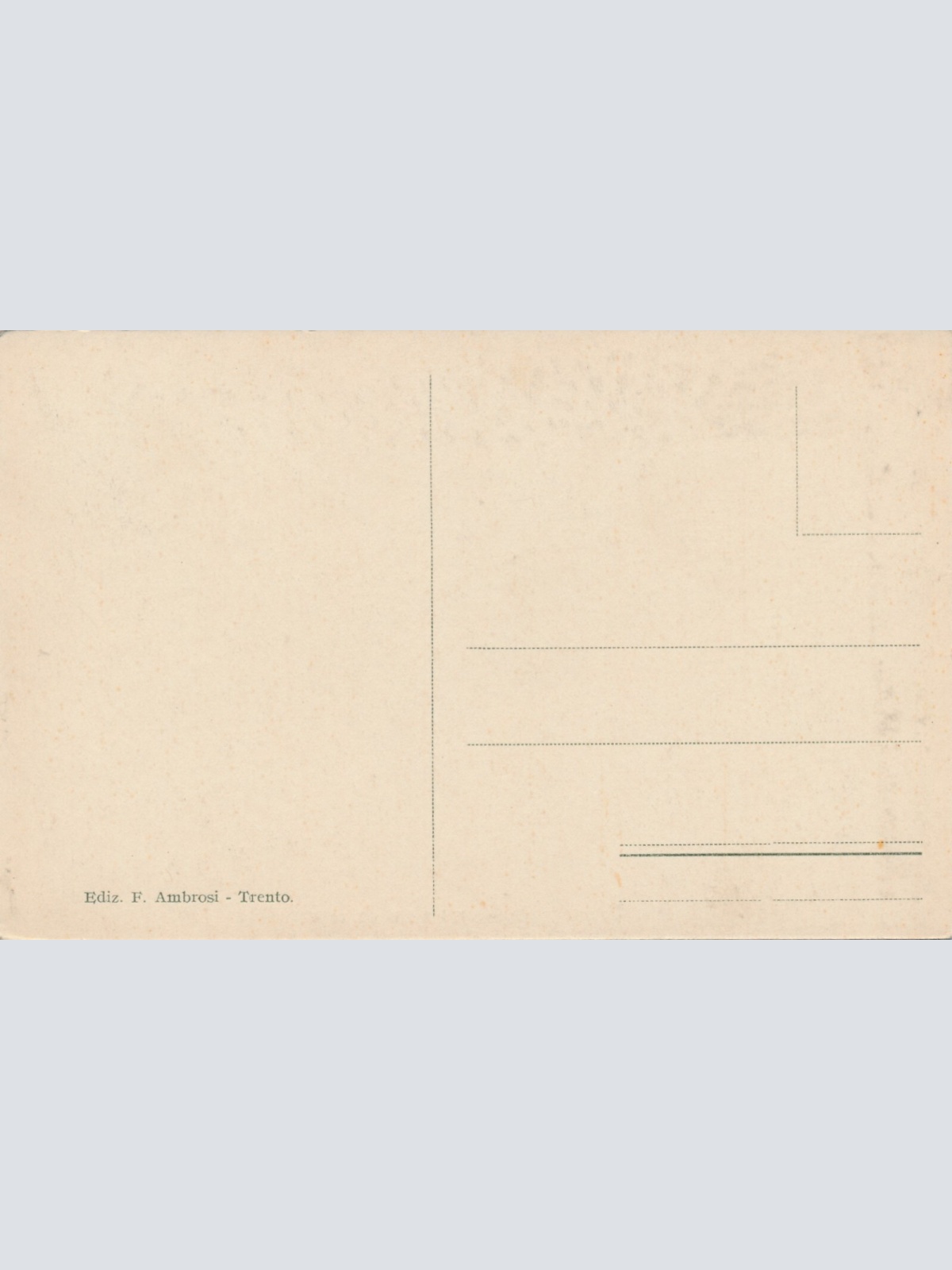 AK aus Trento Italien (7070)