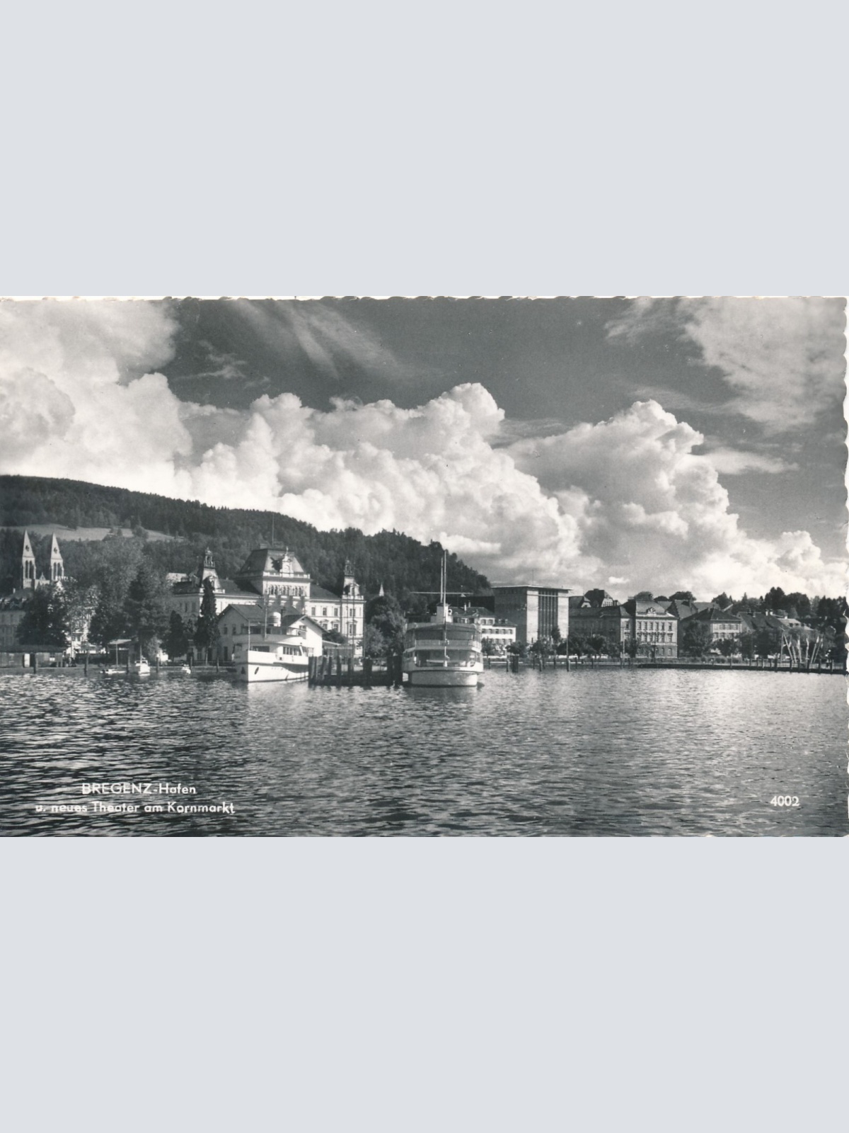 AK aus Bregenz Hafen Vorarlberg (7717)