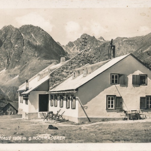 AK vom Madlernerhaus Höchmaderer Vorarlberg (7710)