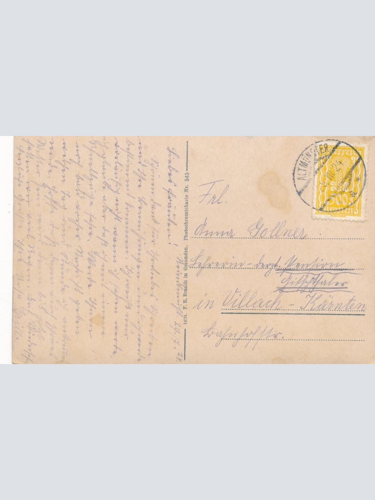 AK aus Altmünster Oberösterreich (7638)