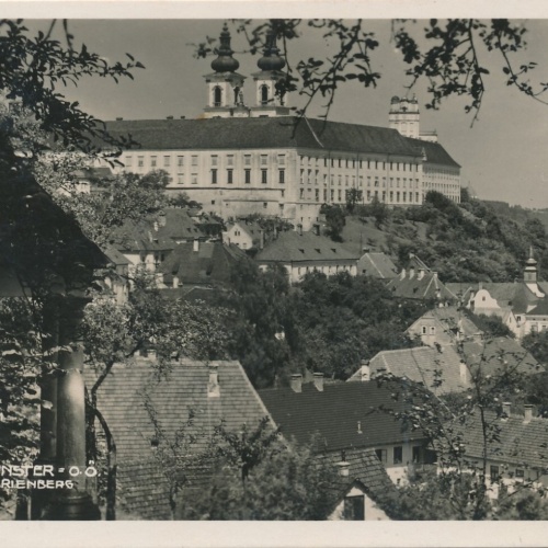 AK aus Kremsmünster mit Kalvarienberg Oberösterreich (7637)